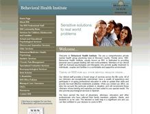 Tablet Screenshot of behavioralhealthpsych.com